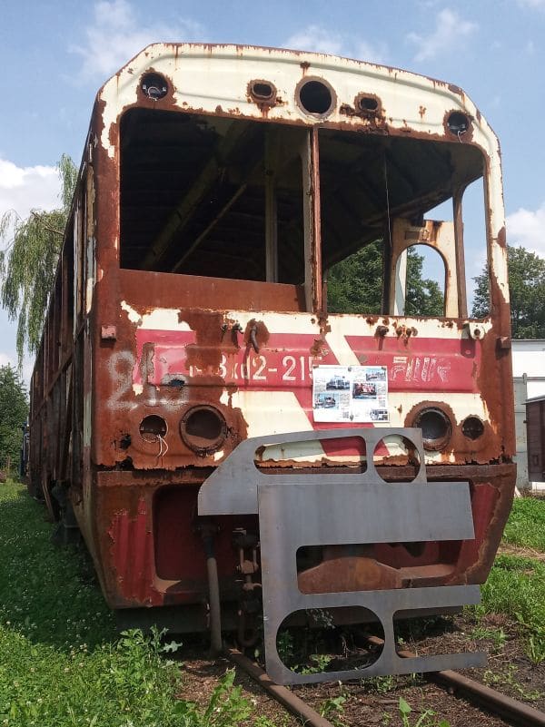 DARPOL pomaga przy odbudowie wagonu motorowego MBxd2-215