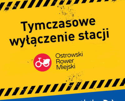 Ostrów zawiesza miejskie rowery. Przez wirus