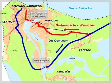 Świnoujście wzmacnia przeprawę promową Centrum