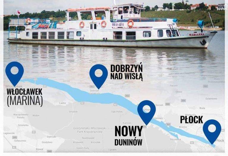 Żegluga Płocka z wiślanymi rejsami Płock-Włocławek
