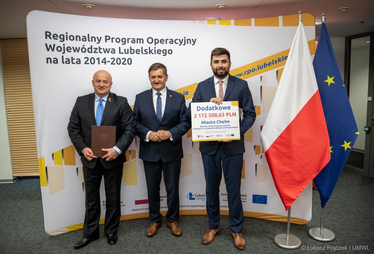 Chełm otrzymał unijną dotację na przystanki