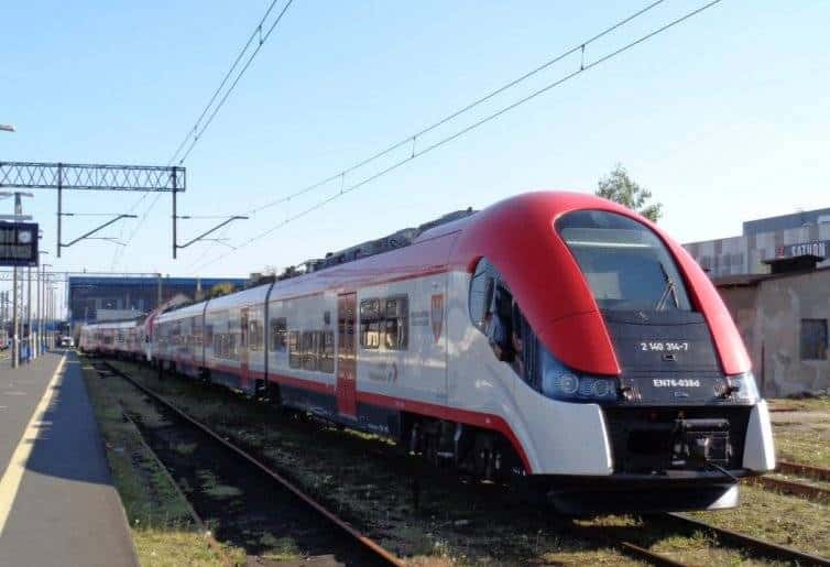 Koleje Wielkopolskie: Dostawa amortyzatorów do EN76