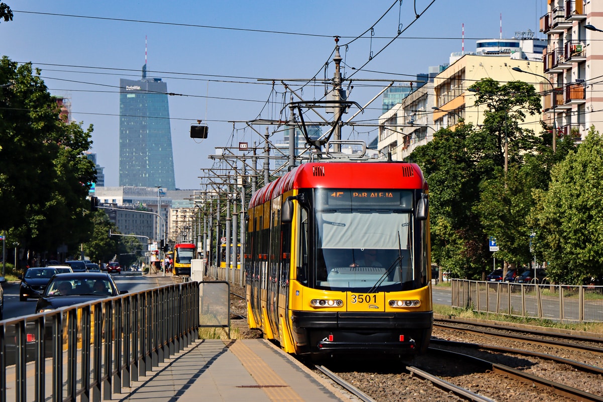 Warszawskie tramwaje nie pojadą al. Krakowską
