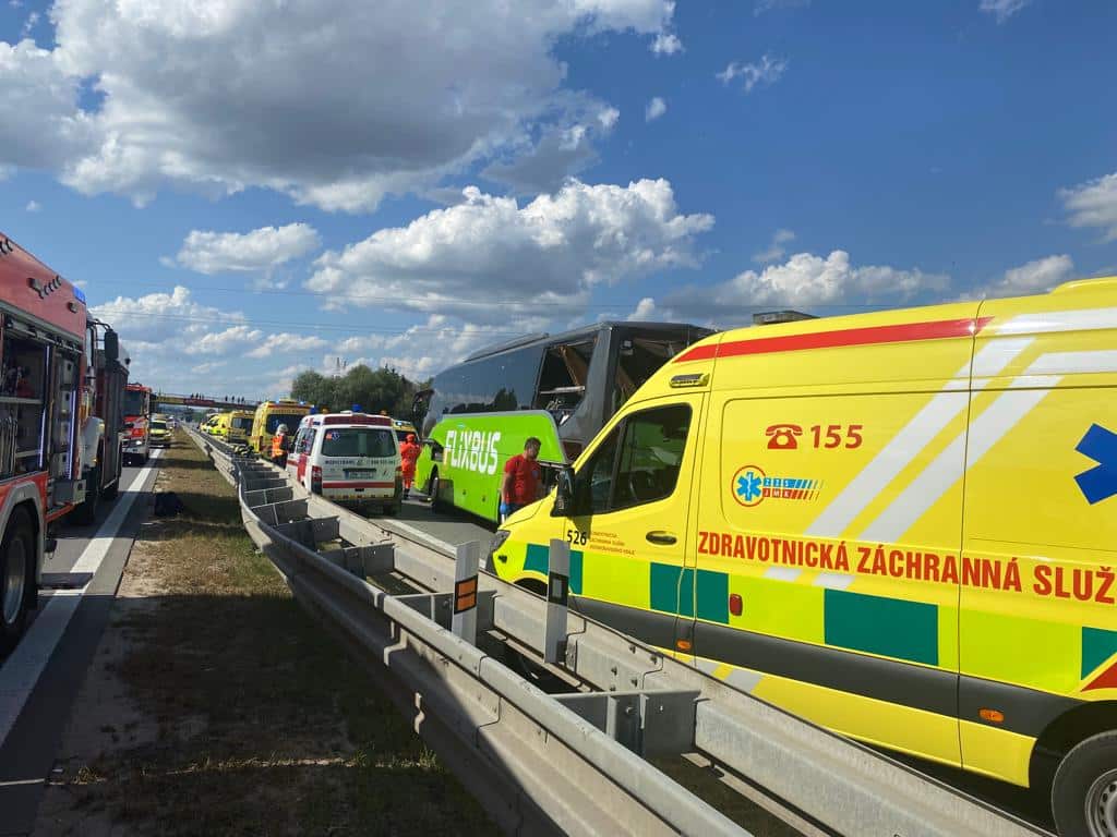 Czechy: Tragiczny wypadek dwóch autobusów koło Brna