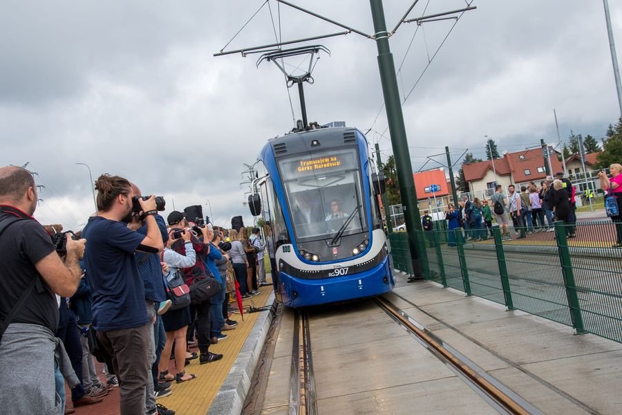 Kraków ma 5 kilometrów nowej linii tramwajowej