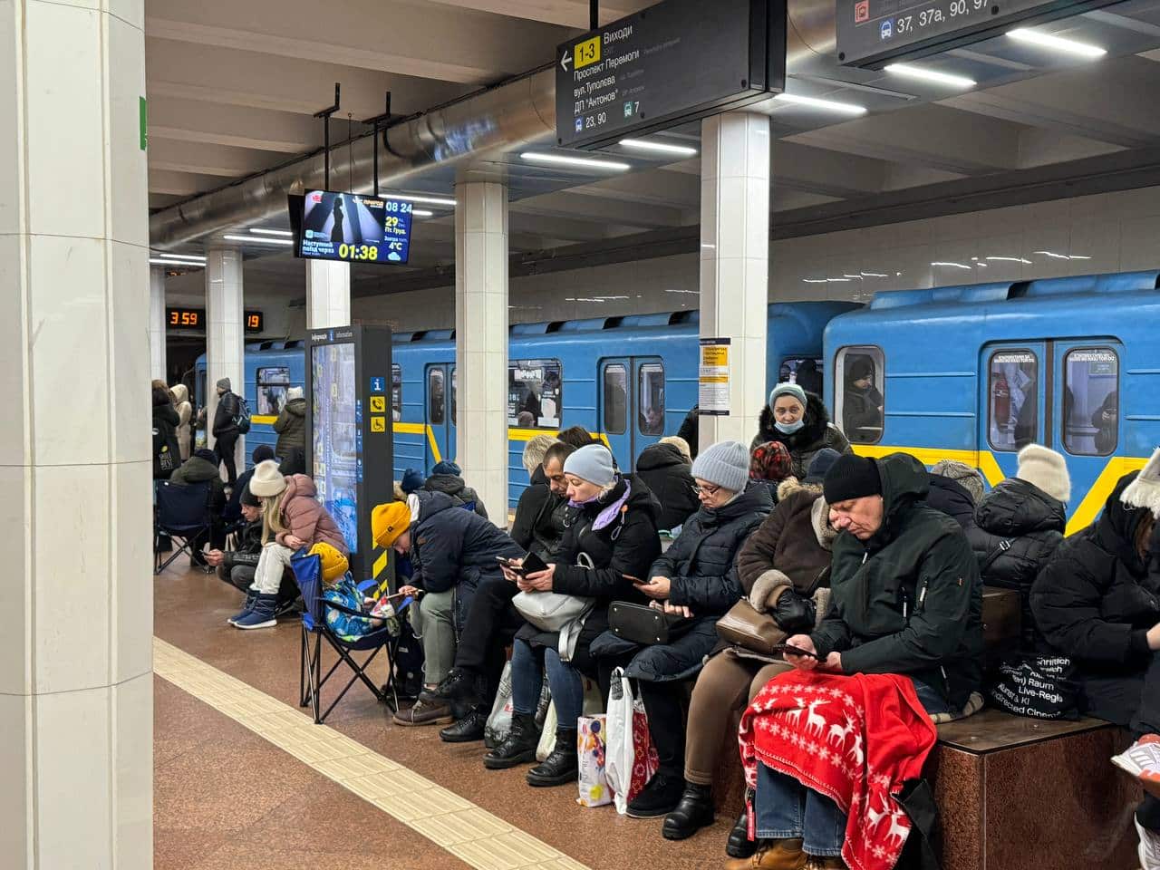 Sylwester w Kijowie – transport publiczny do 22.30. Bez fajerwerków